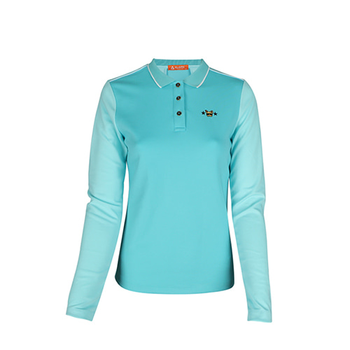 여성 등판절개 메쉬포인트 티셔츠 AFB3TT205M-MintALAIRE