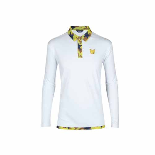 남성 프레부 캐모플라쥬 티셔츠 AMB3TY303M-WhiteALAIRE